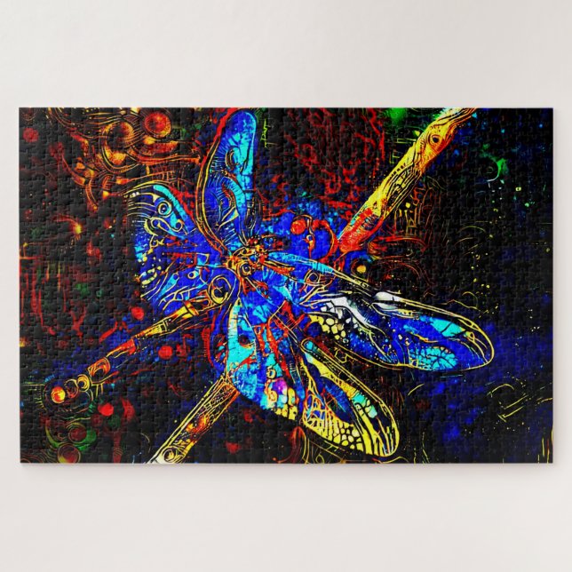 Dragonfly Dreams Jigsaw Puzzle (Horizontal)