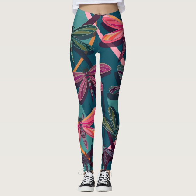 Dragonfly Dreams Leggings (Vorderseite)