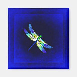 Dragonfly Electric Blue - Persönlich mit einem Nam Magnet