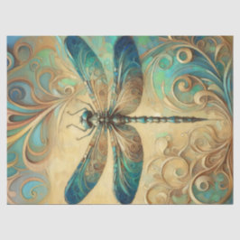 Dragonfly Elegance Tissue Seidenpapier