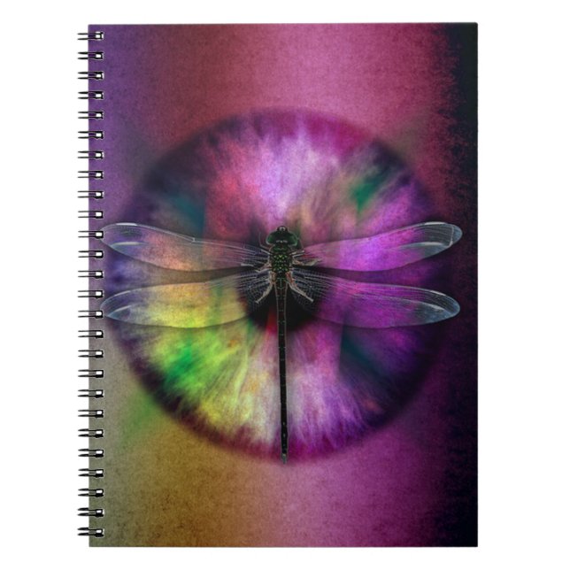 Dragonfly Eye Notizblock (Vorderseite)