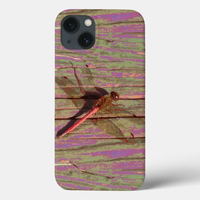 Dragonfly farbenfroh Case-Mate iPhone hülle (Rückseite)
