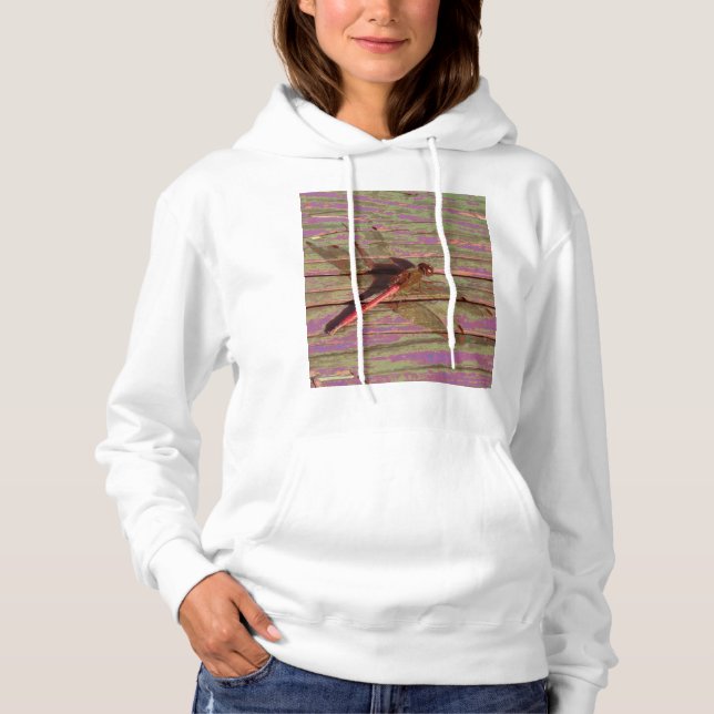 Dragonfly farbenfroh hoodie (Vorderseite)