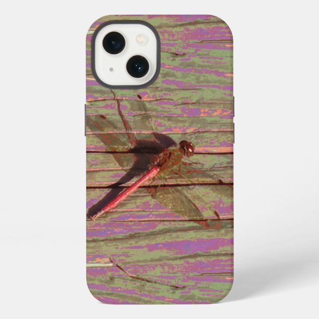Dragonfly farbenfroh iPhone hülle (Rückseite)