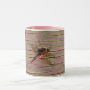 Dragonfly farbenfroh tasse