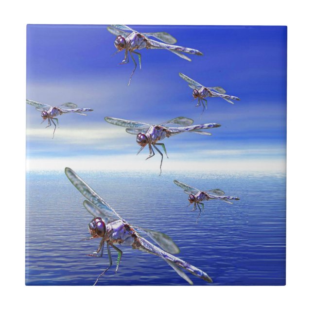 Dragonfly Fliese (Vorderseite)