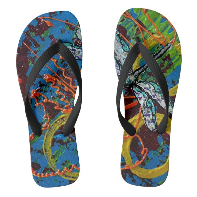 Dragonfly Flip Flops (Fußbett)