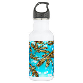 Dragonfly Flit Bubbles Edelstahlflasche