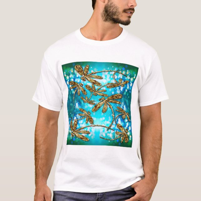 Dragonfly Flit Bubbles T-Shirt (Vorderseite)