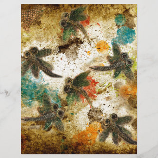 Dragonfly Flit Rustikaler Splash