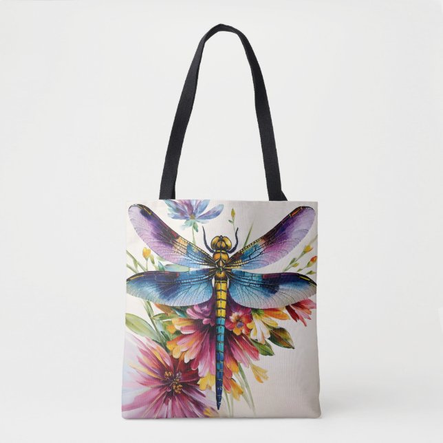 Dragonfly Floral Multicolor Art (Vorderseite)