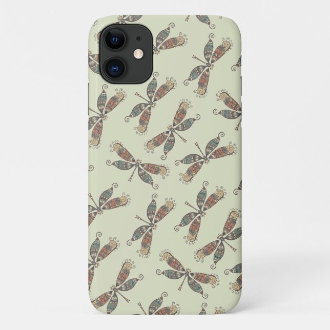 Dragonfly Fly Case-Mate iPhone Hülle (Rückseite)