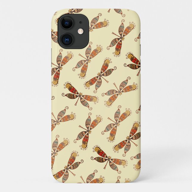 Dragonfly Fly Case-Mate iPhone Hülle (Rückseite)
