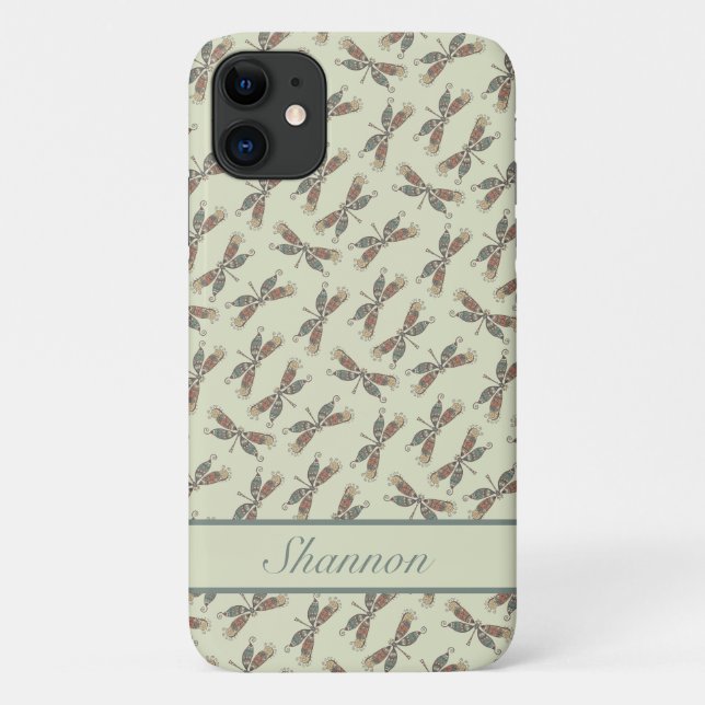 Dragonfly Fly Case-Mate iPhone Hülle (Rückseite)