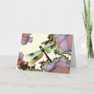 Dragonfly-Fraktal-Karte (Erdäge) Karte