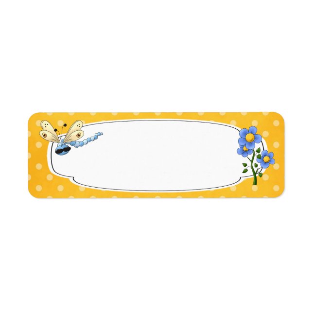 Dragonfly-Garden-Label (Vorne)