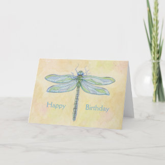 Dragonfly Geburtstagskarte Karte