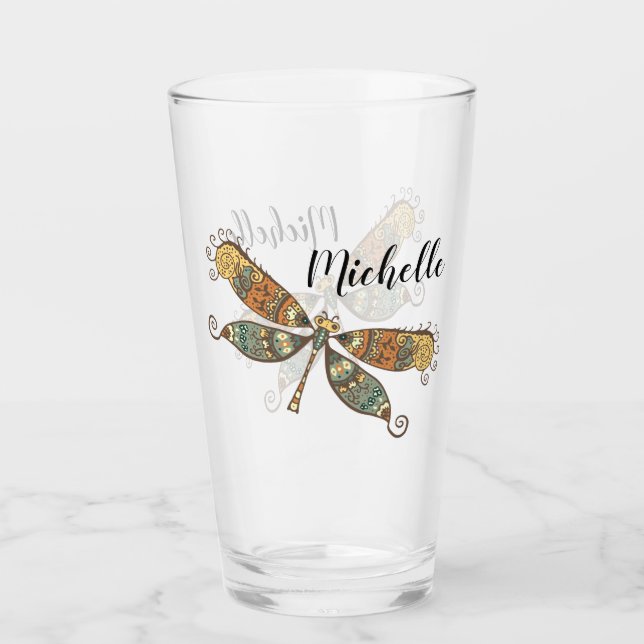 Dragonfly Glas (Vorderseite)