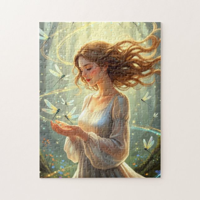 Dragonfly Goddess Puzzle (Vertikal)