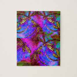 Dragonfly-Hippie-Flitter Puzzle
