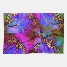 Dragonfly Hippy Flit Handtuch