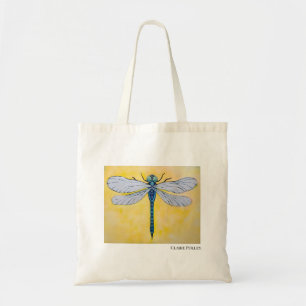 Dragonfly Illustration Tote Bag Tragetasche
