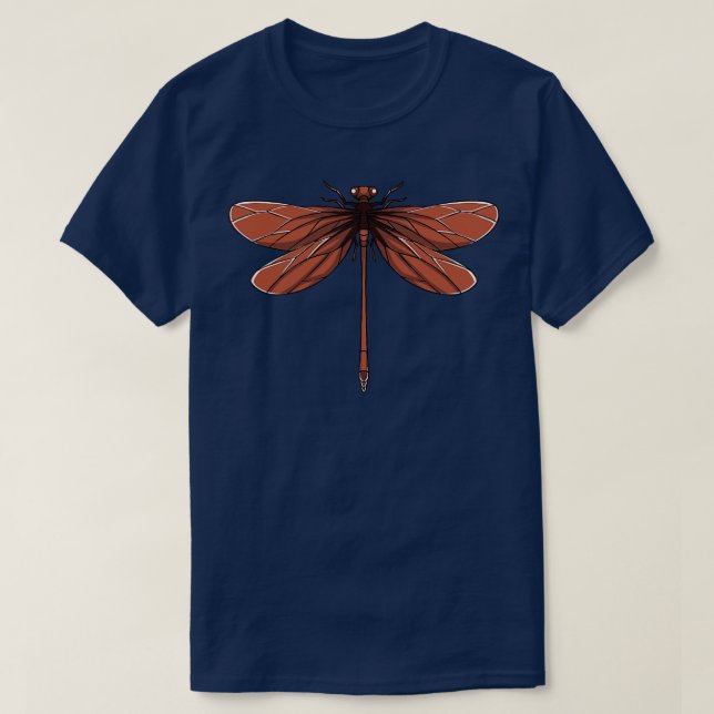 Dragonfly Insect Dragonflies T-Shirt (Design vorne)