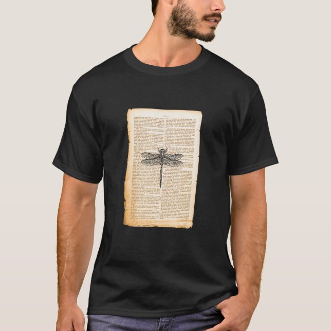 Dragonfly Insects Bug Insect T-Shirt (Vorderseite)