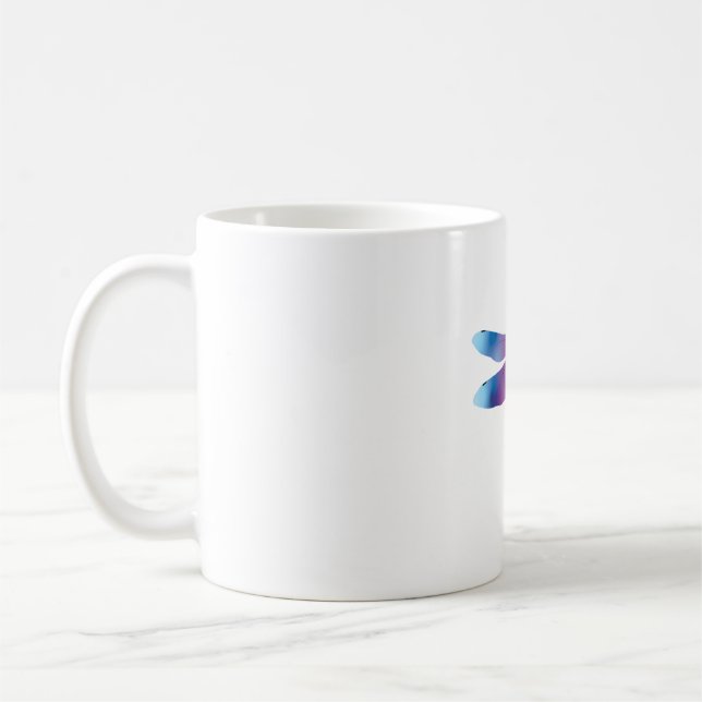 Dragonfly-Insekt Kaffeetasse (Links)