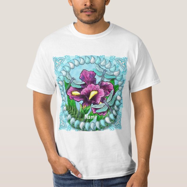 Dragonfly Iris T-Shirt (Vorderseite)
