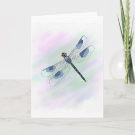 Dragonfly-Karte mit Gedicht Karte