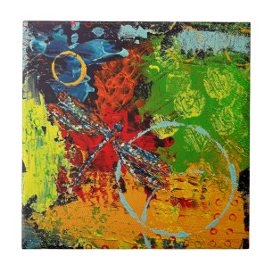 Dragonfly-Keramik Fliese