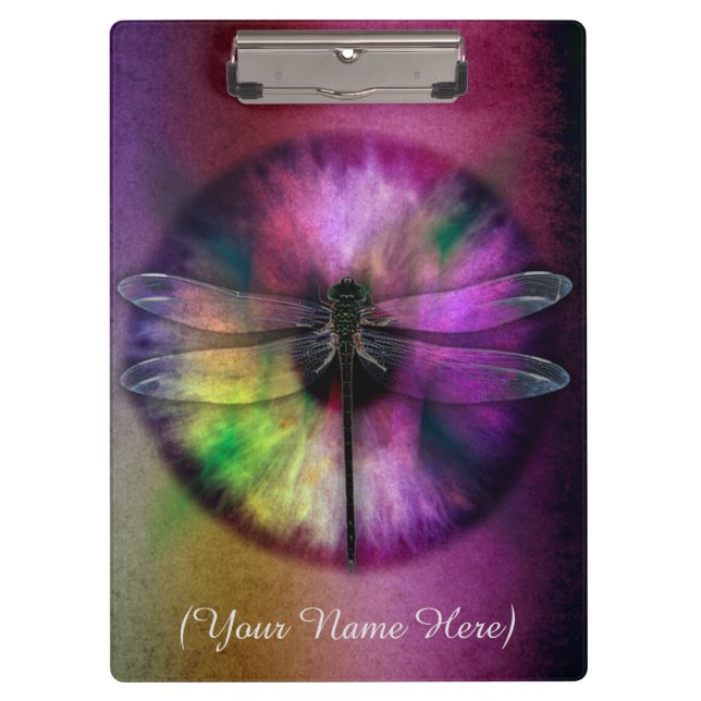 Dragonfly Klemmbrett (Vorderseite)