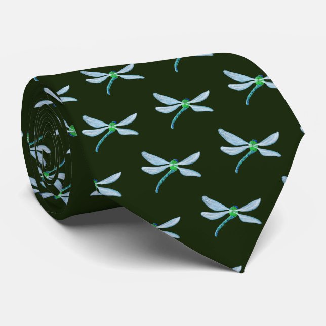 Dragonfly Krawatte (Gerollt)