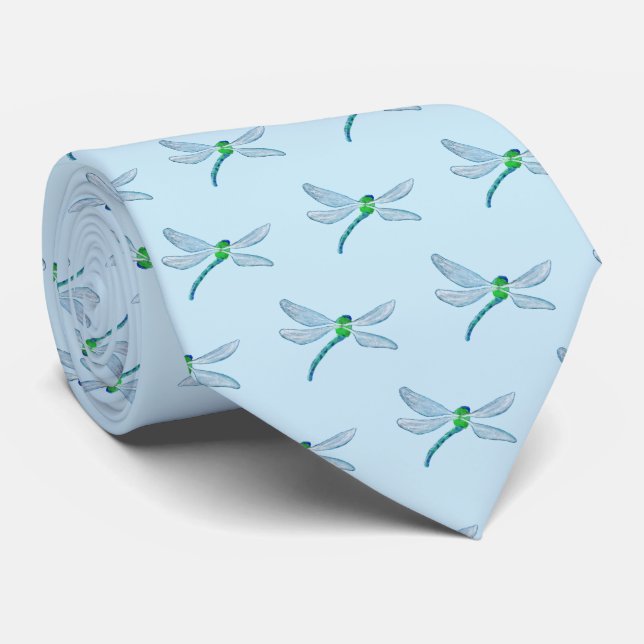 Dragonfly Krawatte (Gerollt)