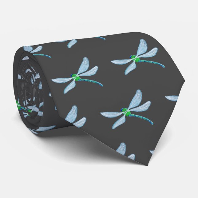 Dragonfly Krawatte (Gerollt)