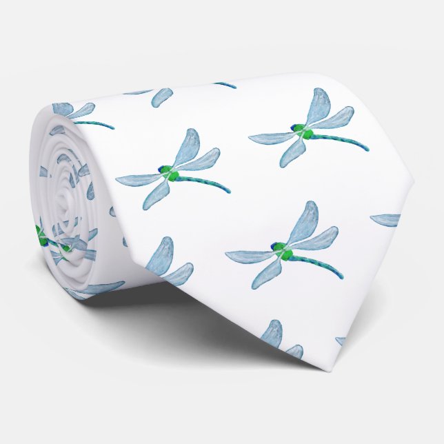 Dragonfly Krawatte (Gerollt)