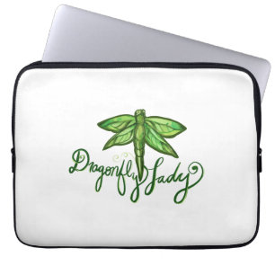 Dragonfly Lady Laptopschutzhülle