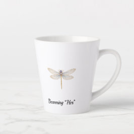 Dragonfly Latte Mug  Milchtasse