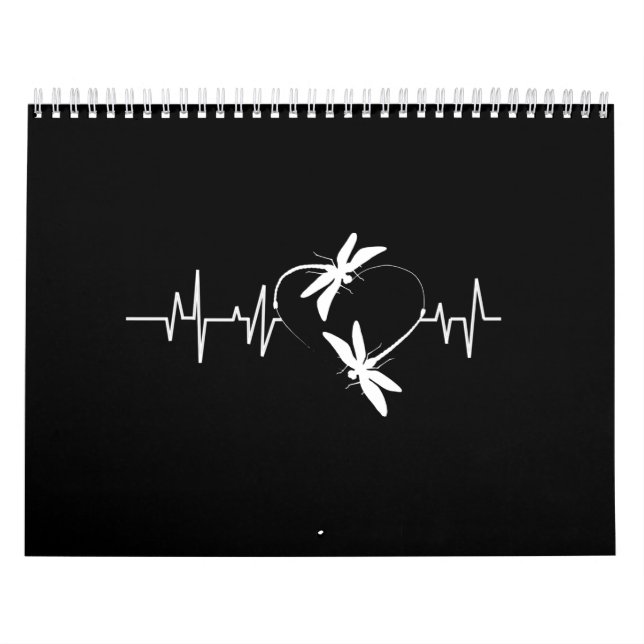Dragonfly Lover Geschenk | Funny Dragonfly Herzsch Kalender (Titelbild)