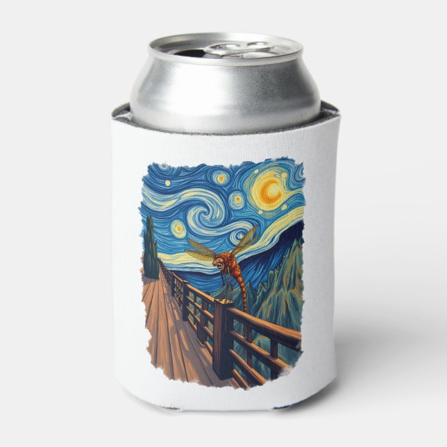 Dragonfly Lovers Artistic Dragonfly Dosenkühler (Kanne Vorderseite)