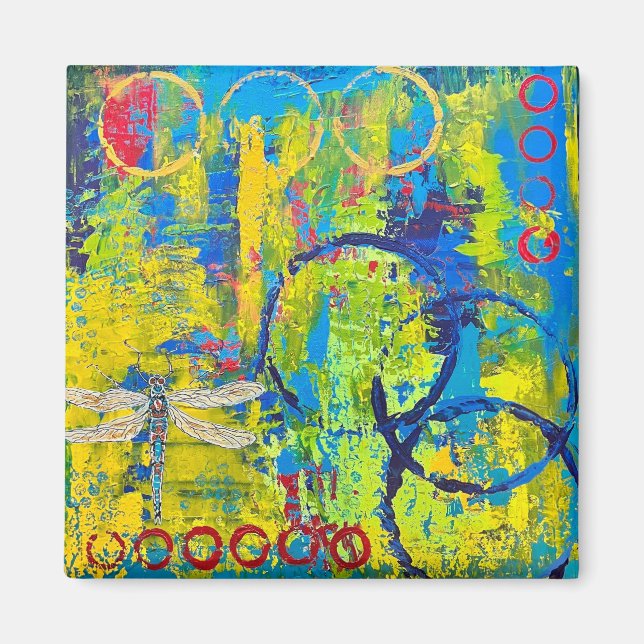 Dragonfly Magnet (Vorne)