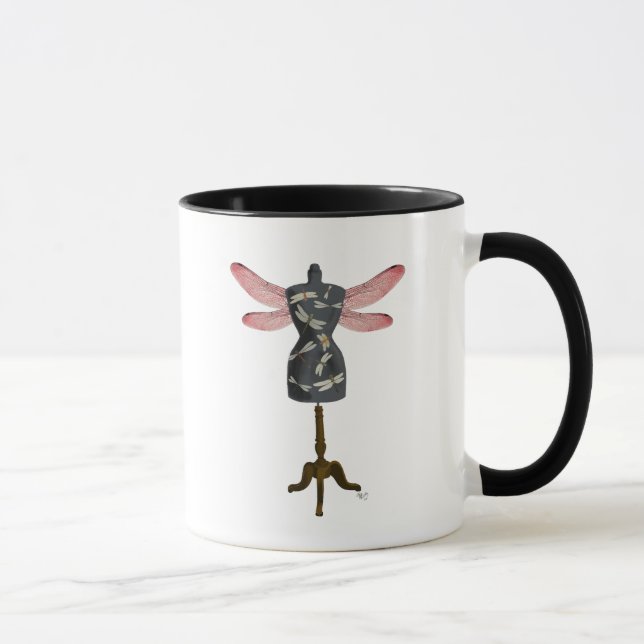 Dragonfly Mannequin Tasse (Rechts)