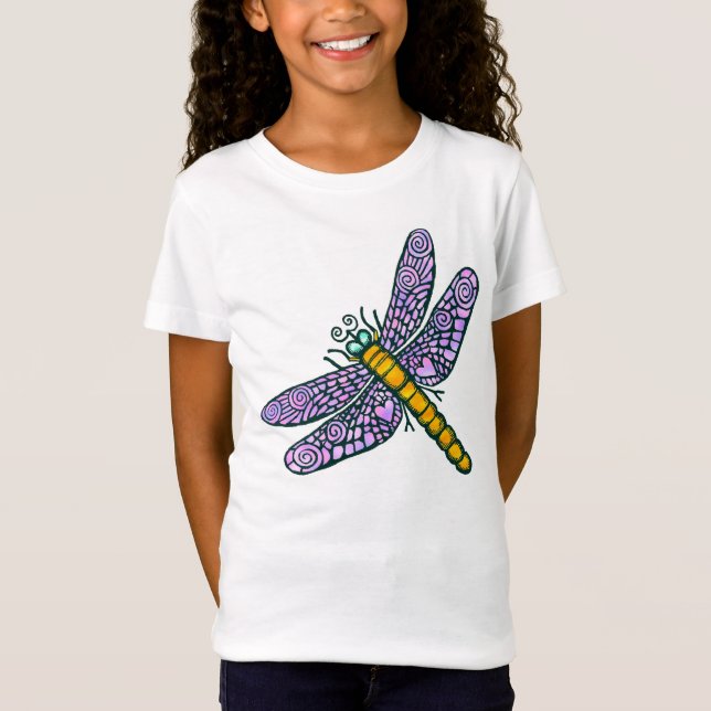 Dragonfly - Maßgeschneidert - Maßgeschneidert T-Shirt (Vorderseite)