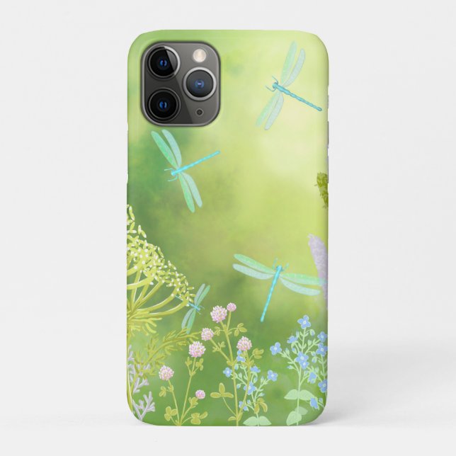 Dragonfly Meadow Case-Mate iPhone Hülle (Rückseite)