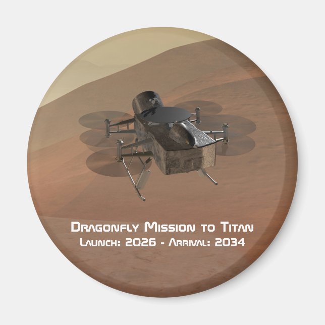 Dragonfly-Mission nach Titan Magnet (Vorne)