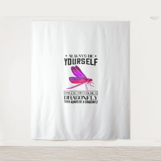 Dragonfly Natureinsekt sei immer selbst Dragonf Wandteppich