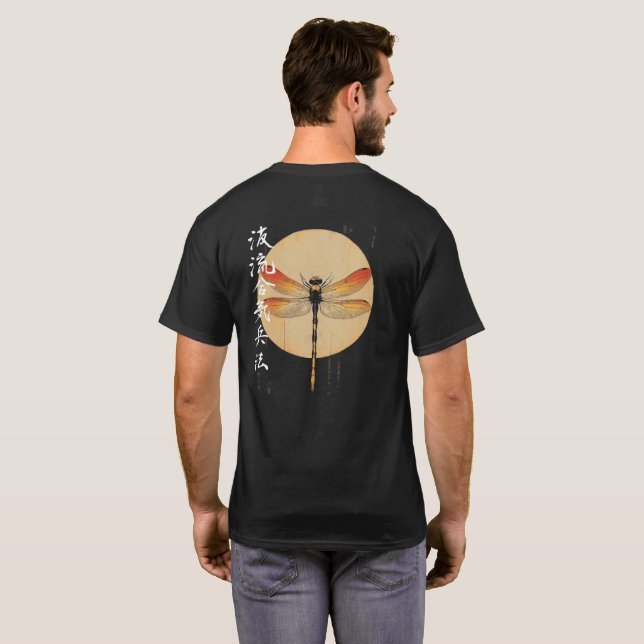 Dragonfly no Mon T-Shirt (Schwarz voll)
