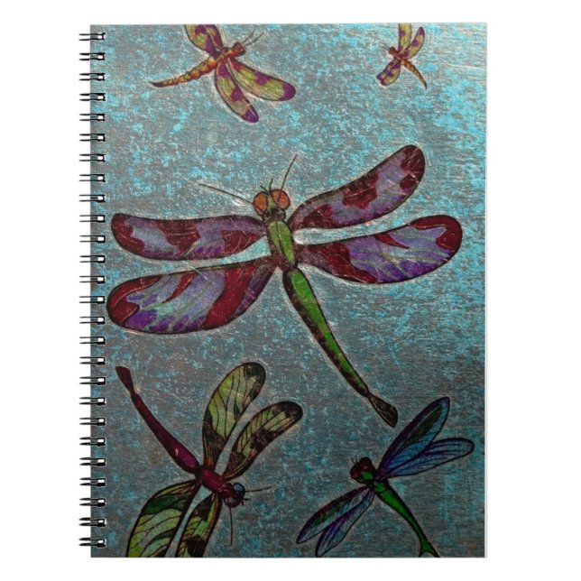 Dragonfly-Notebook Notizblock (Vorderseite)