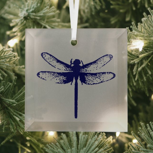 Dragonfly Ornament Aus Glas (Insitu)